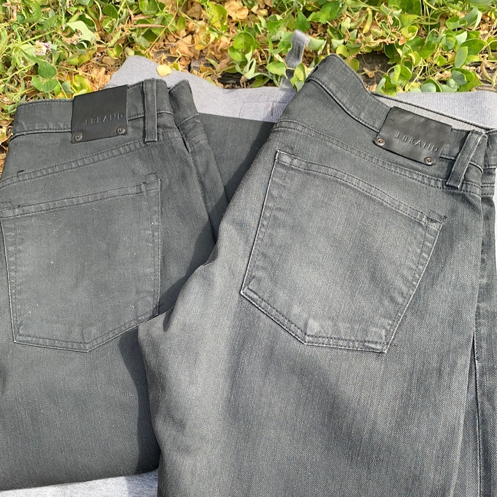J Brand Tyler Perfect Slim Gray Jeans Bundle sz 33